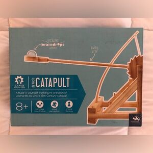 NIB D I Wise Collection Da Vinci's Catapult Wood DIY Kit